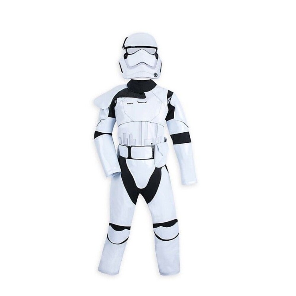 NWT Disney Store Boys Star Wars Stormtrooper Halloween Costume‎ White Helmet 7/8 - Picture 2 of 10